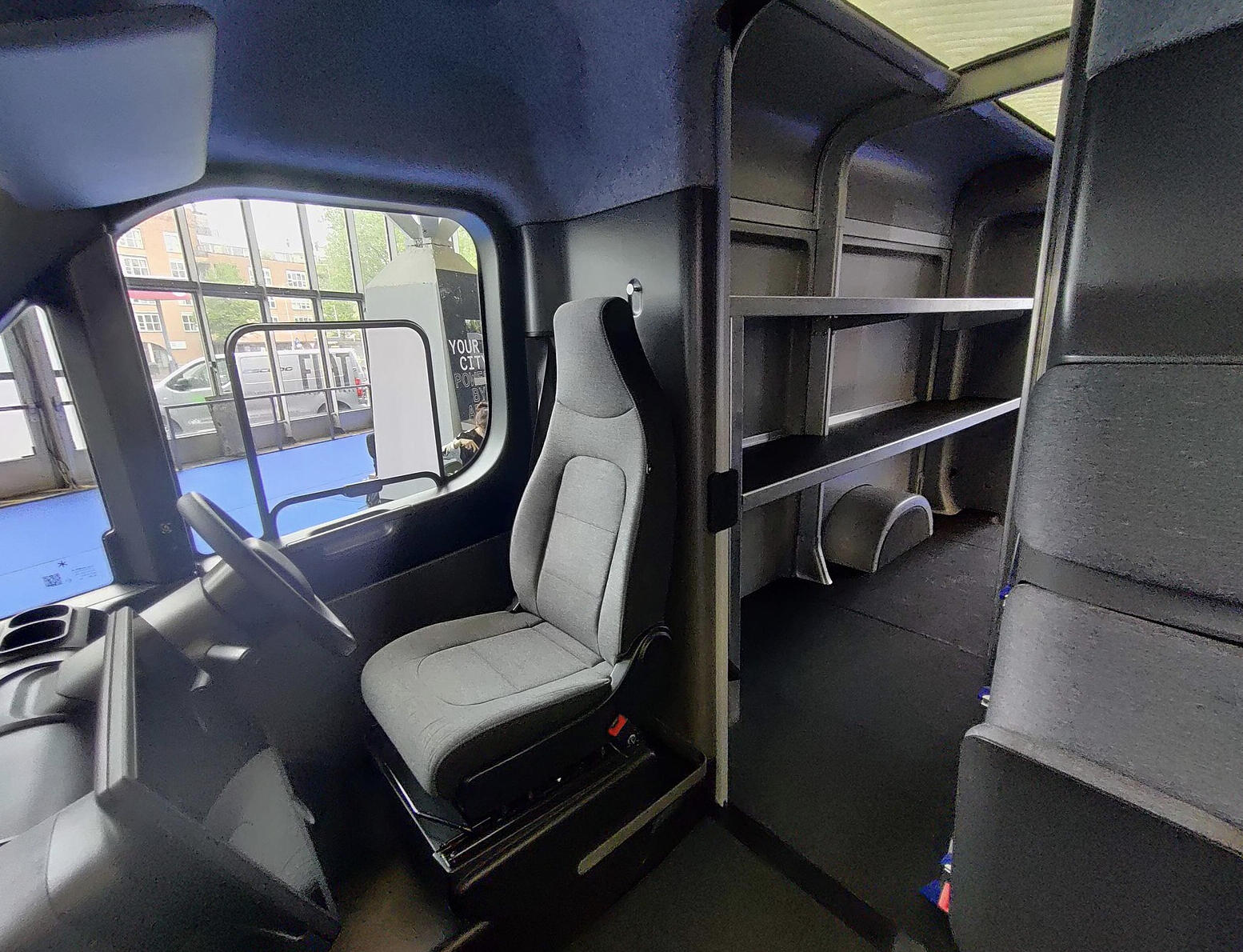 Arrival Van: cabin and interior trim