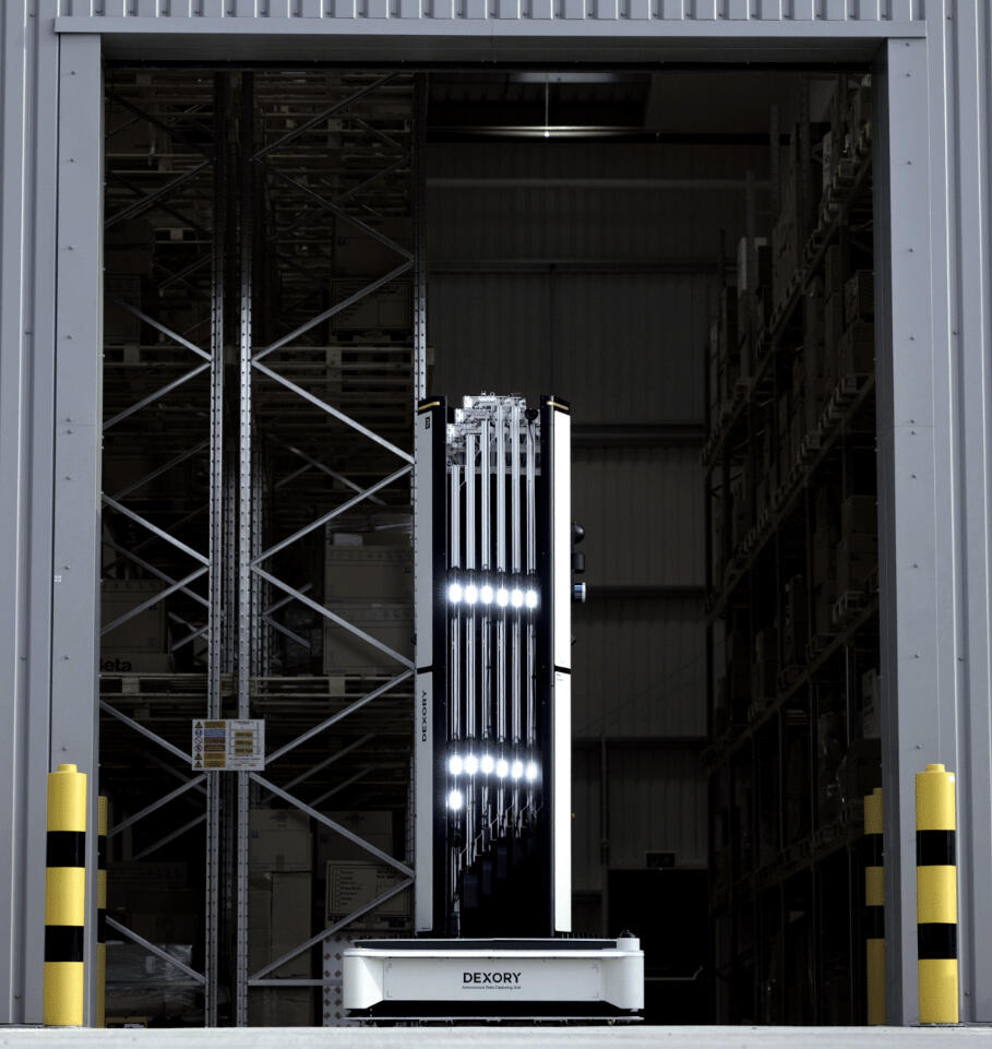 Dexory autonomous warehouse robot